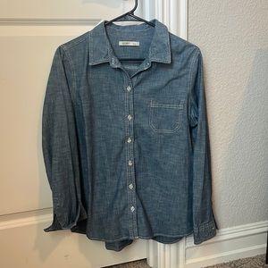 Dark wash Old navy button up